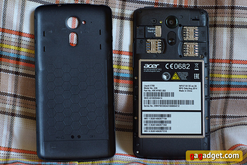 Обзор смартфона Acer Liquid E700: Android с тремя SIM-картами-9