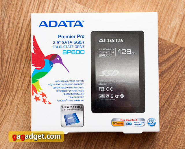 Беглый обзор SSD-накопителя ADATA SP600