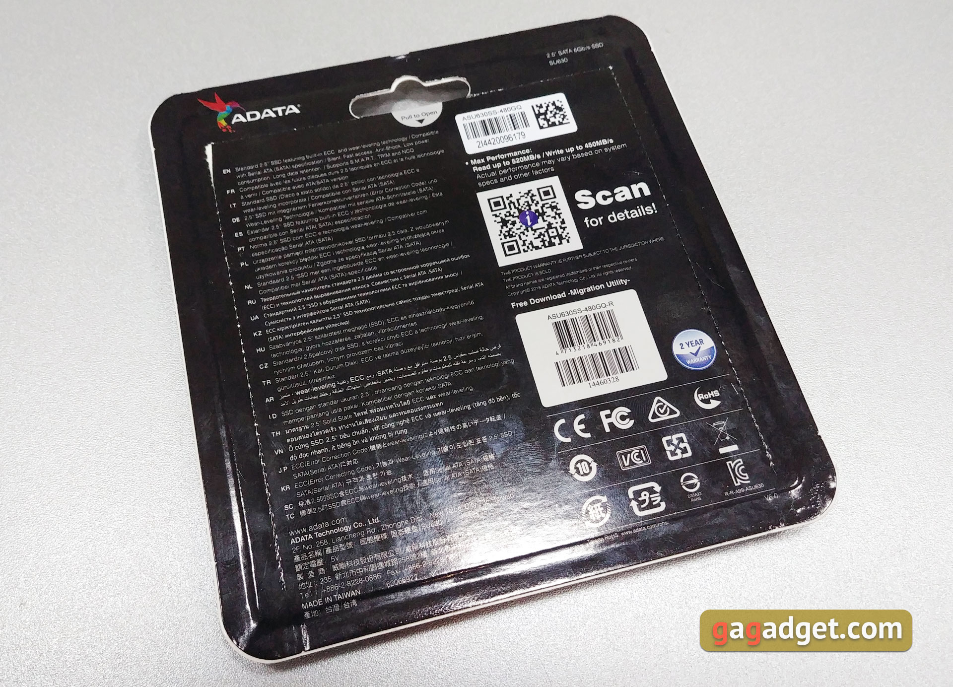 Огляд ADATA Ultimate SU630: SSD-накопичувач початкового рівня із флеш-пам'яттю 3D QLC-4