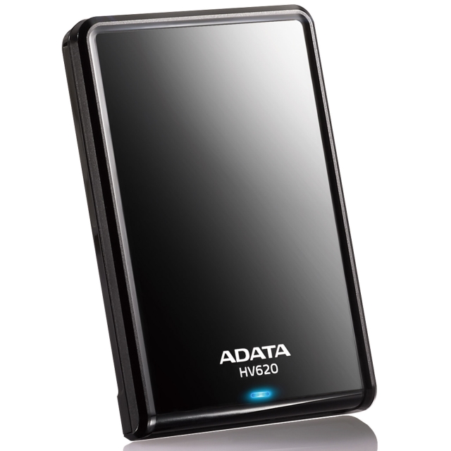Внешний 2.5-дюймовый HDD ADATA DashDrive HV620 с зеркальной поверхностью