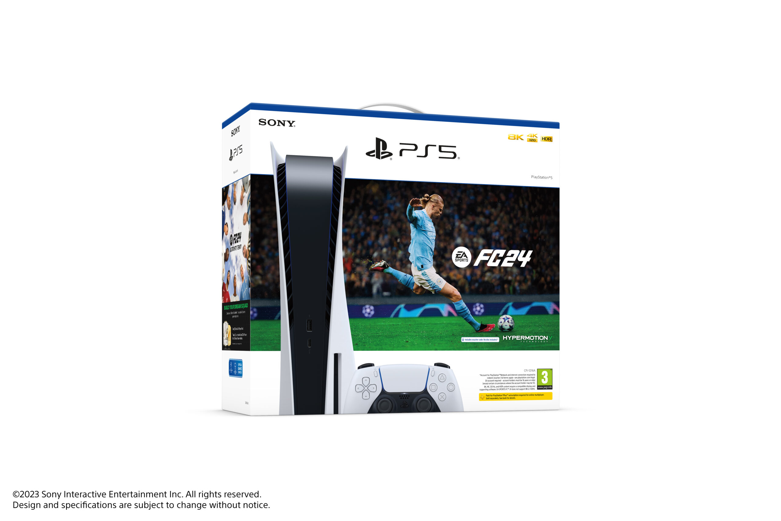 Sony oficjalnie prezentuje zestaw PlayStation 5 z symulatorem piłki nożnej  EA Sports FC 24, sprzedaż rozpocznie się 29 września