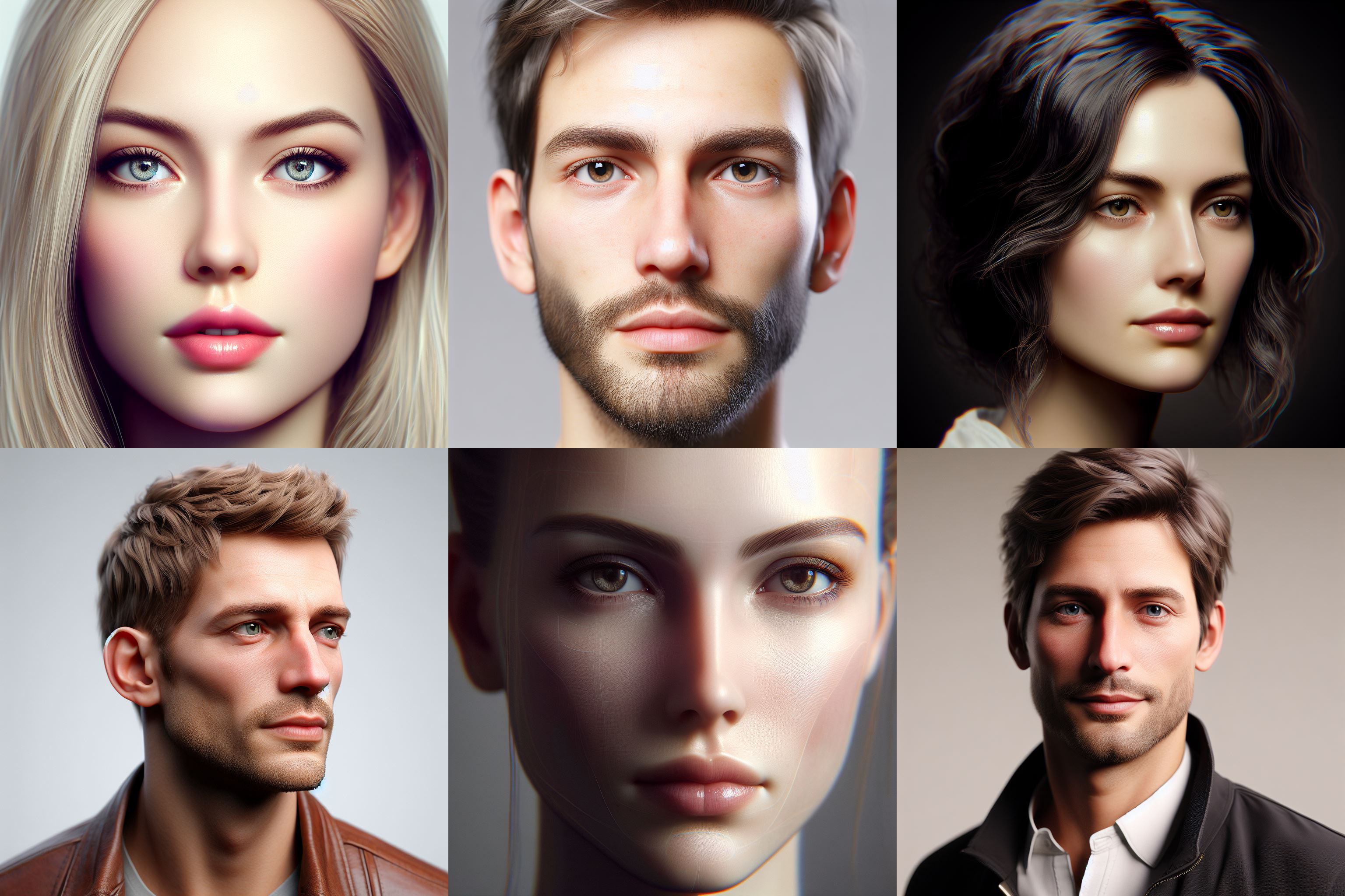 Mensen vertrouwen eerder witte gezichten in gegenereerde foto's dan in echte foto's - onderzoek