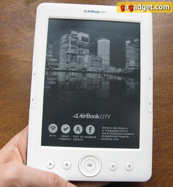 Обзор электронной книги AirOn AirBook City-6