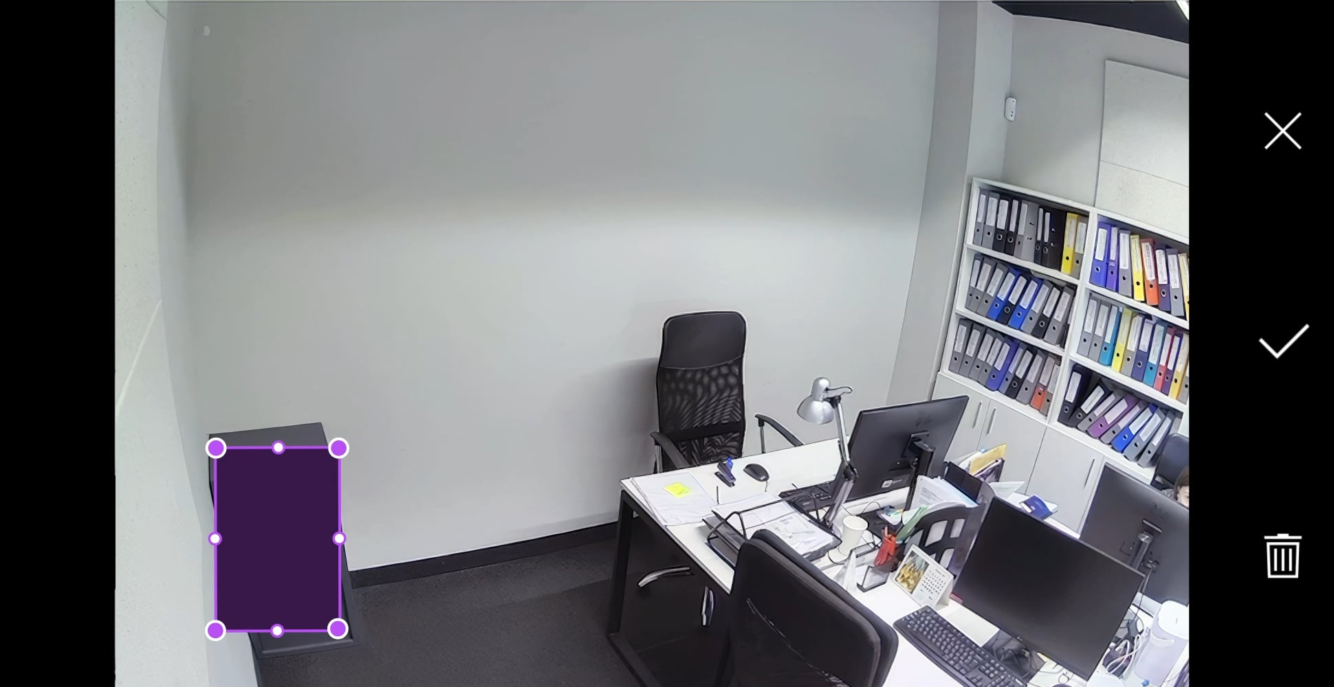 Интерфейс Ajax Systems для настройки охраны