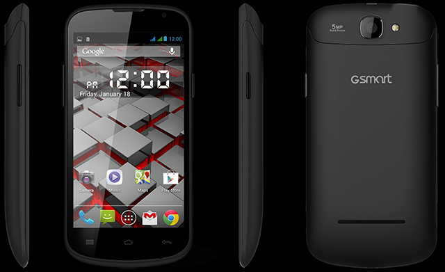 Бюджетный Android-смартфон GIGABYTE GSmart AKU A1 с четырехъядерным процессором