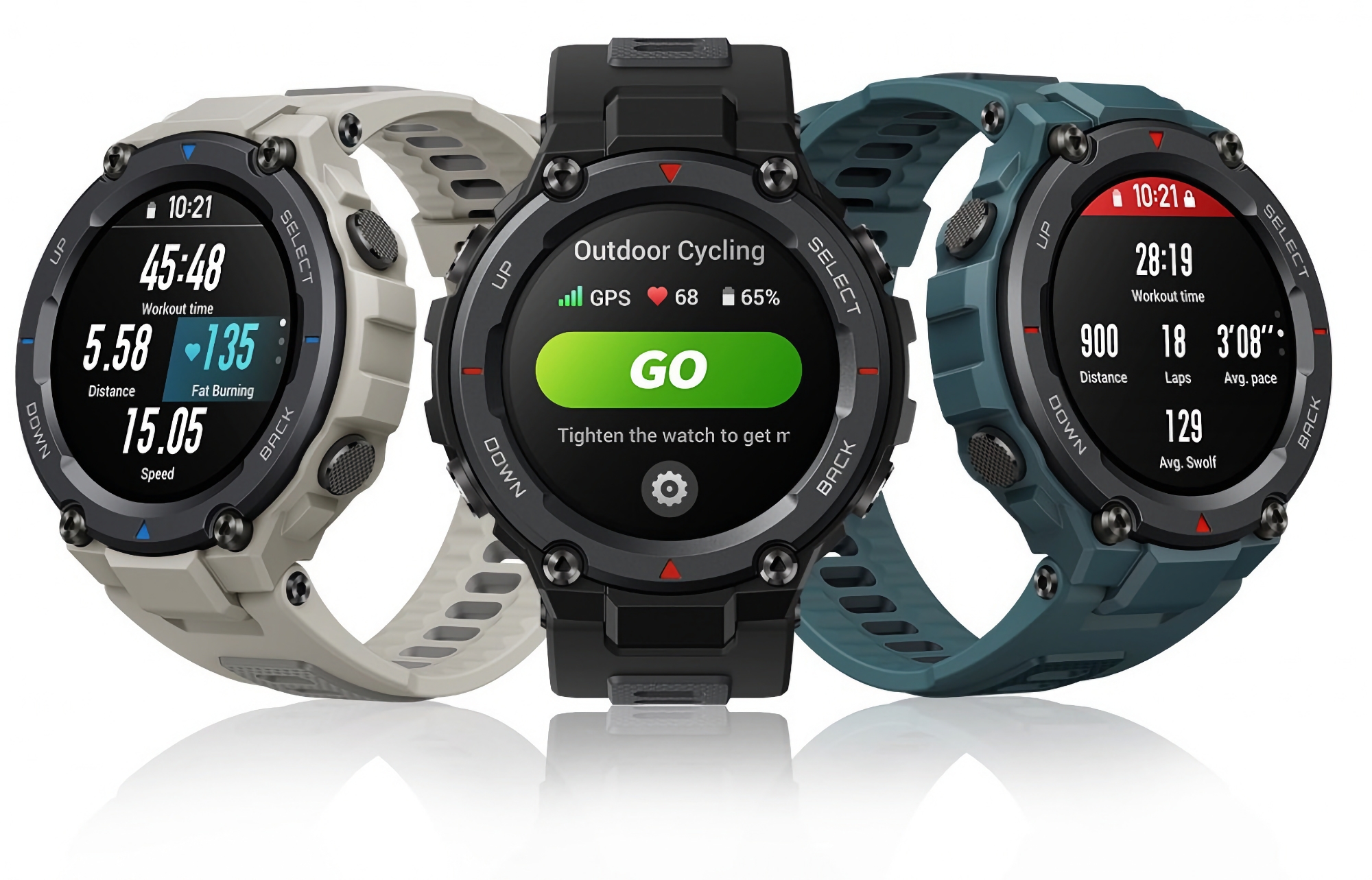 Amazfit T-Rex Pro Smartwatch with 18 Days Battery Backup, GPS