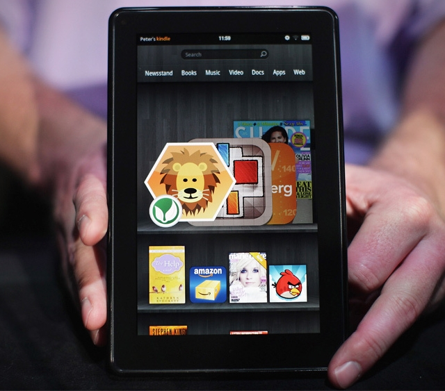 Технические характеристики планшета Amazon Kindle Fire образца 2013 года