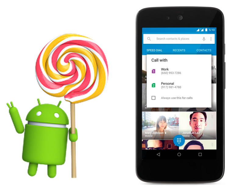 Google анонсировала Android 5.1 Lollipop: что нового?