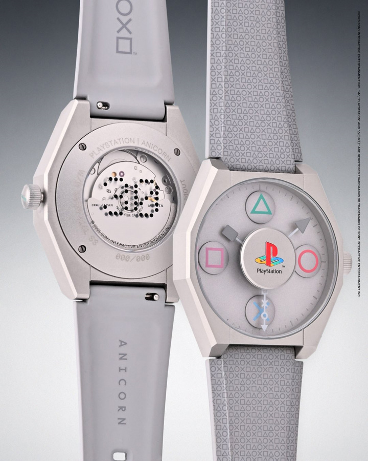 Fond de la montre Anicorn x PlayStation 30th Anniversary