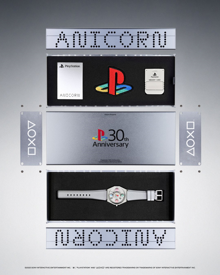 Coffret avec certificat Anicorn x PlayStation 30th Anniversary