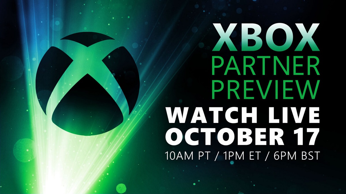 La nuova trasmissione Xbox Partner Preview si terrà il 17 ottobre: Microsoft promette alcune interessanti visualizzazioni da parte di sviluppatori di grande calibro