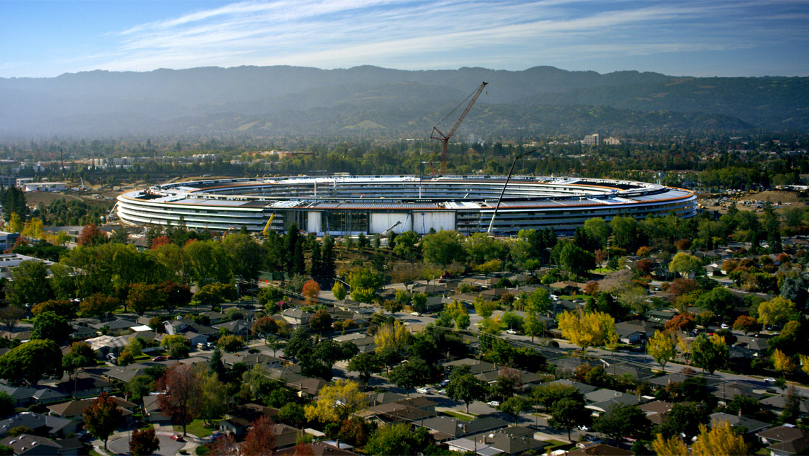 Аерофотозйомка Apple Park