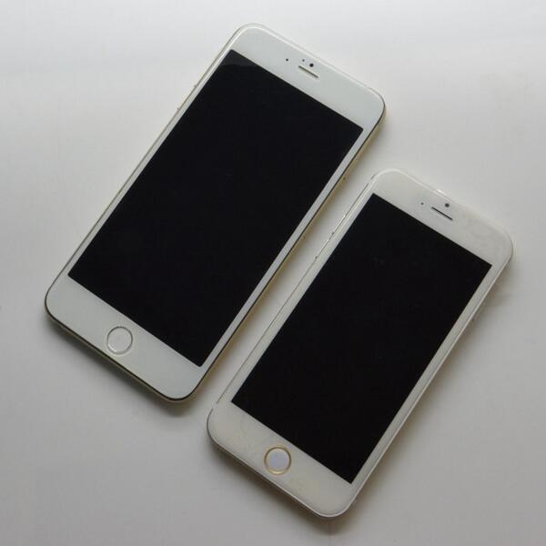 Живые фотографии Apple iPhone 6 с 4.7- и 5.5-дюймовым дисплеями