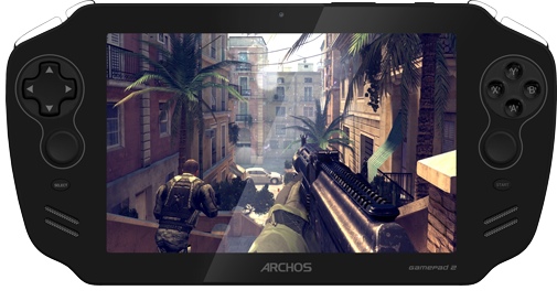 Archos обновила свой семидюймовый игровой Android-планшет GamePad 2-2