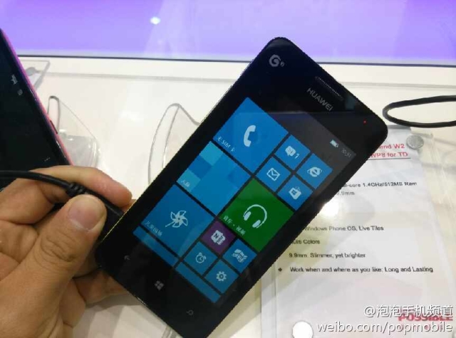 Официальные характеристики Windows Phone смартфона Huawei Ascend W2