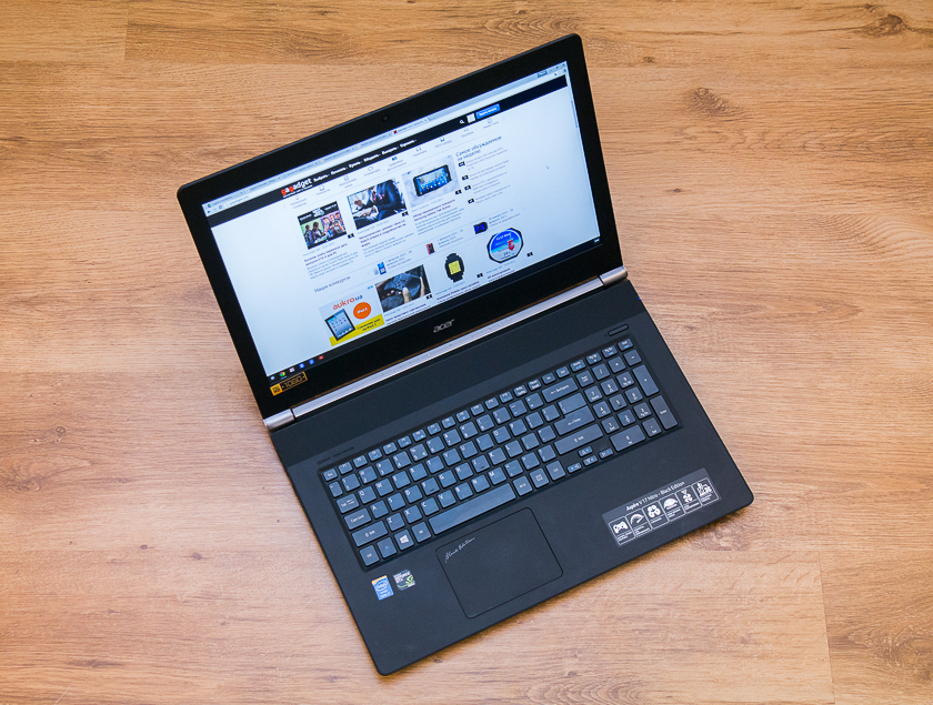 Не только для игр. Обзор ноутбука Acer Aspire V Nitro Black Edition (VN7-791G)