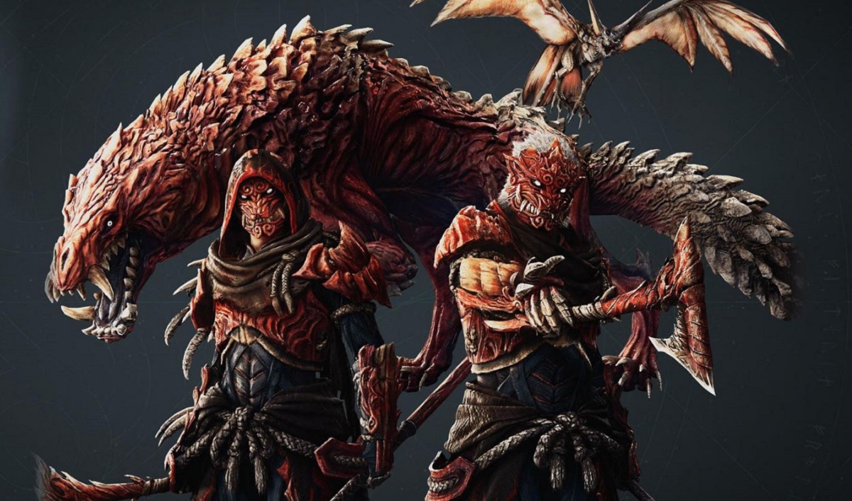 Nuevas armas, armaduras y animales: Lanzamiento del cruce entre Assassin's Creed Valhalla y Monster Hunter World
