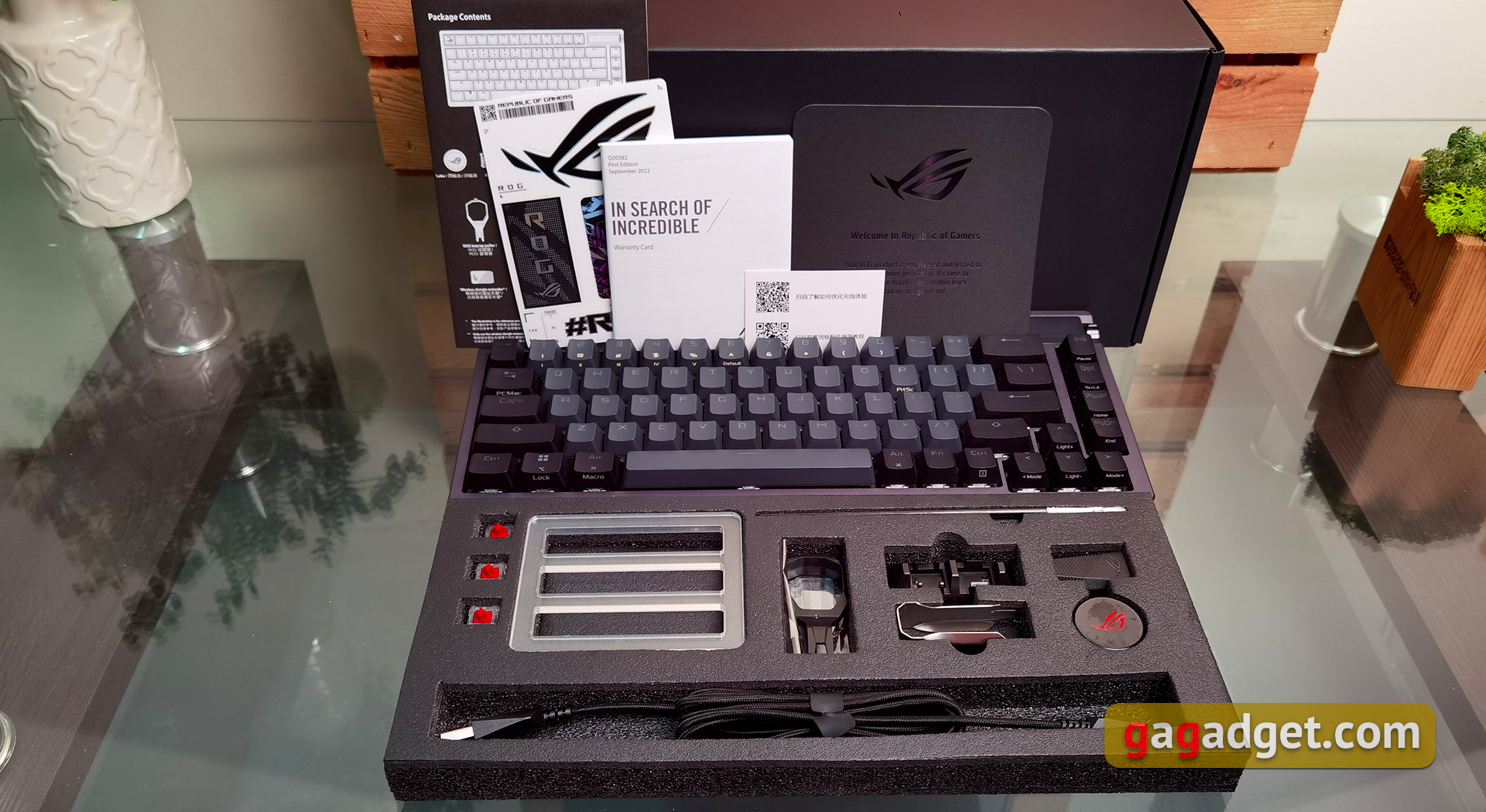 Análisis del ASUS ROG Azoth: un teclado mecánico sin concesiones para jugadores que no te esperarías-6