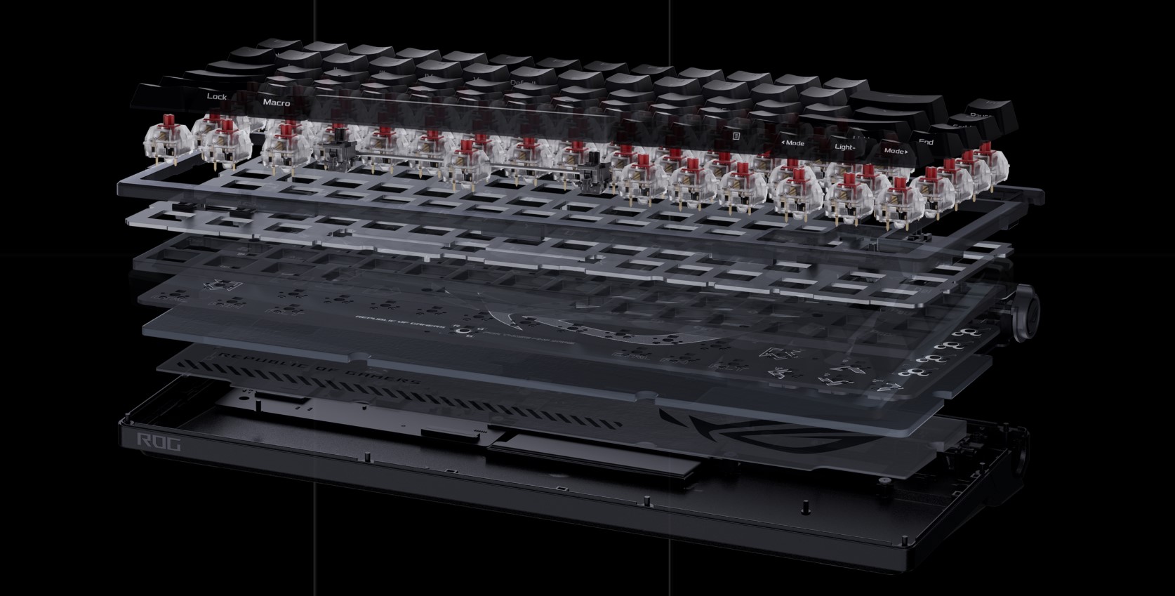 Обзор ASUS ROG Azoth: бескомпромиссная механическая клавиатура для геймеров, которую вы не ожидали-39