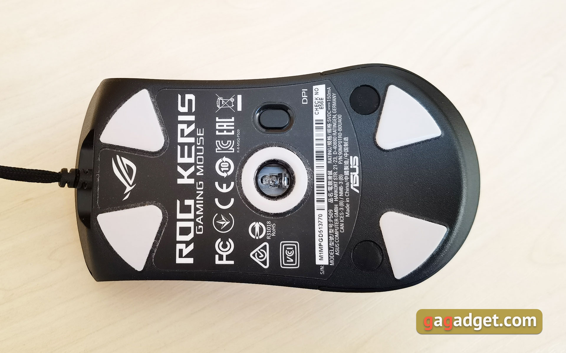 ASUS ROG Keris Review: Ultra-lightweight gaming mouse with responsive sensor-14