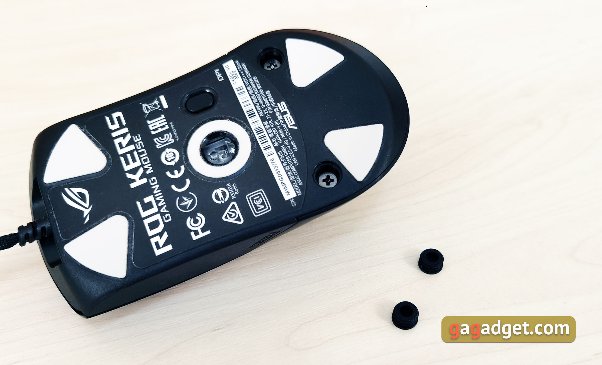 ASUS ROG Keris Review: Ultra-lightweight gaming mouse with responsive sensor-18
