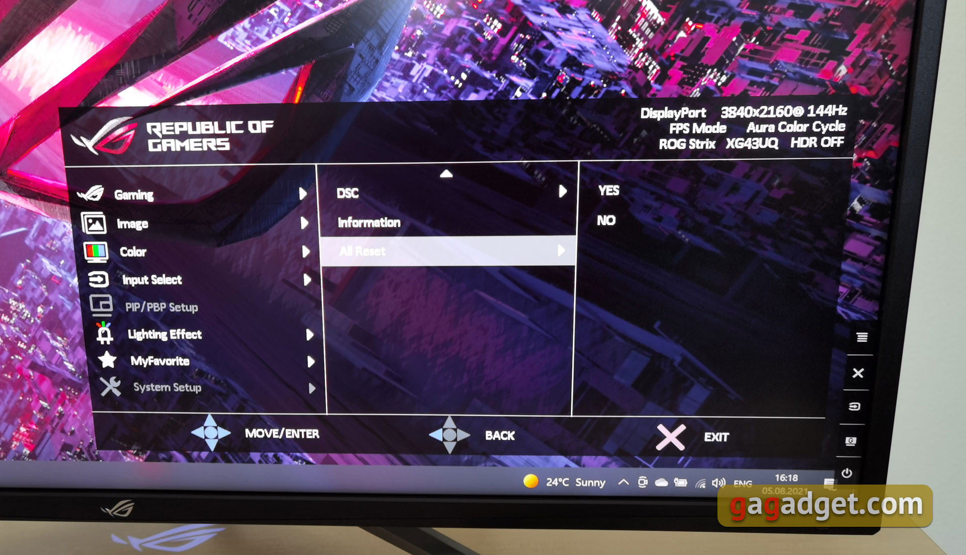 Recenzja ASUS ROG Strix XG43UQ: najlepszy monitor dla next-genowych konsol do gier-42