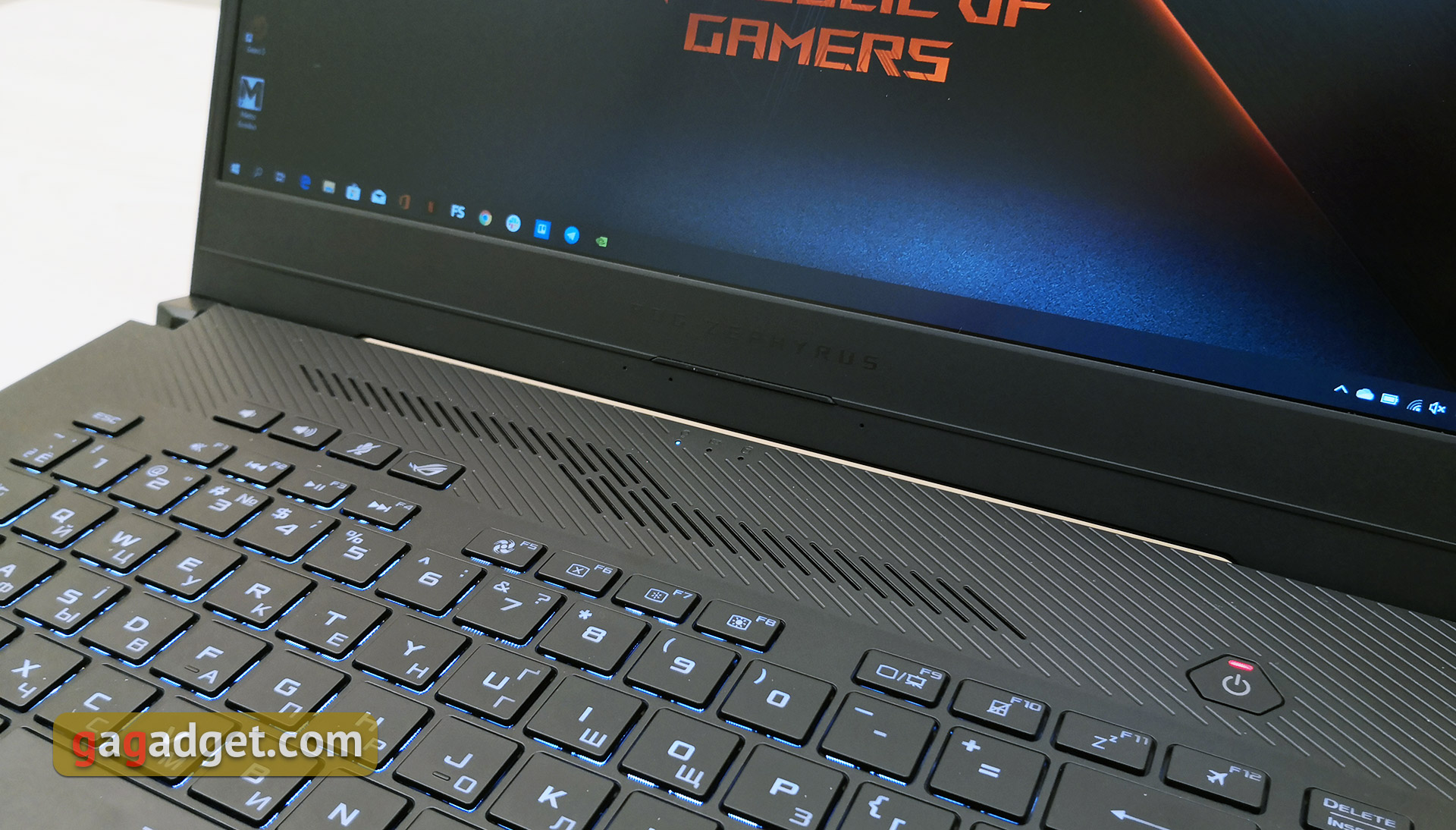 Огляд ASUS ROG Zephyrus G: компактний ігровий ноутбук з AMD та GeForce-13