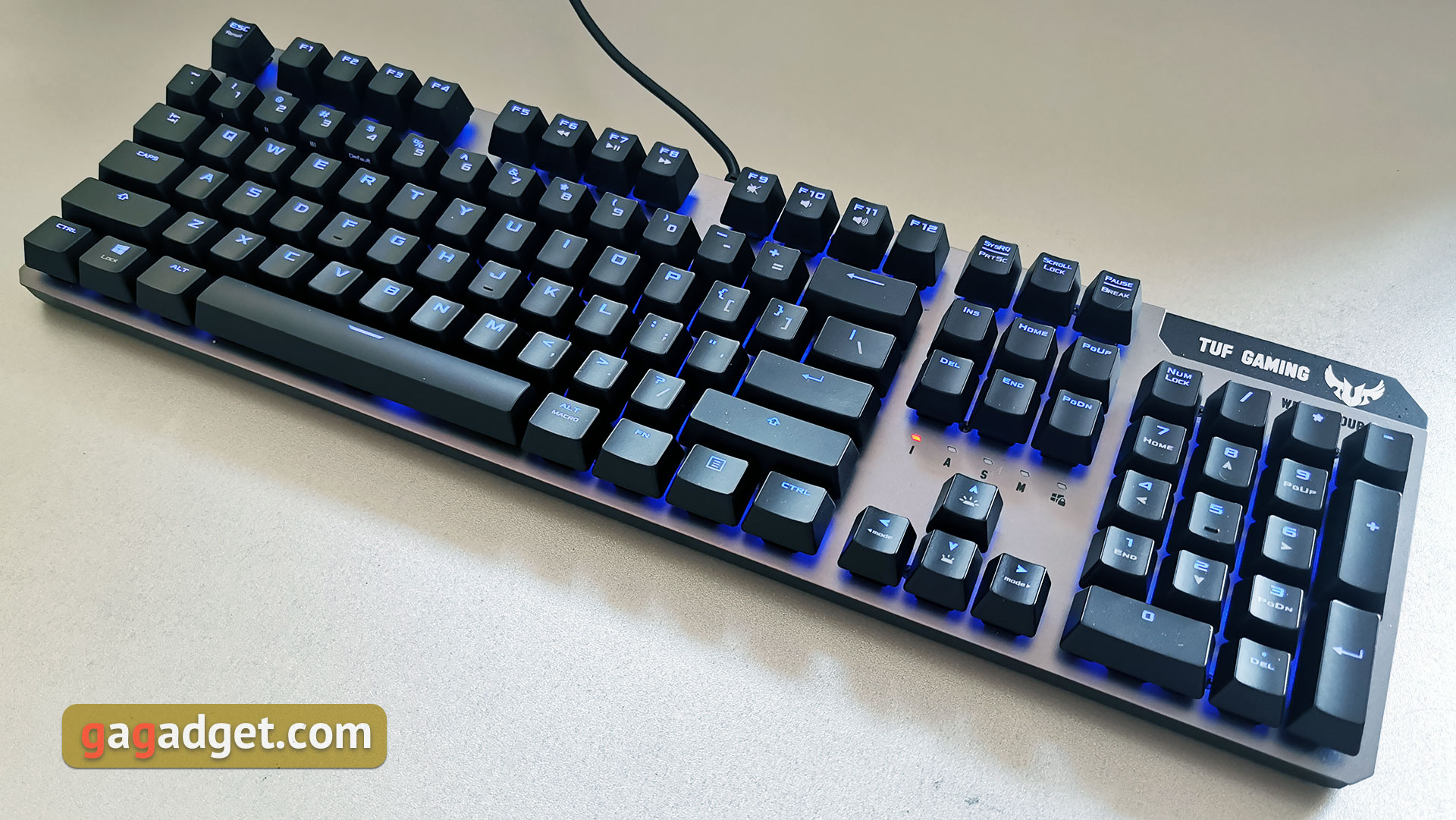 Огляд ASUS TUF Gaming K7: блискавична ігрова клавіатура з пило- та вологозахистом-4