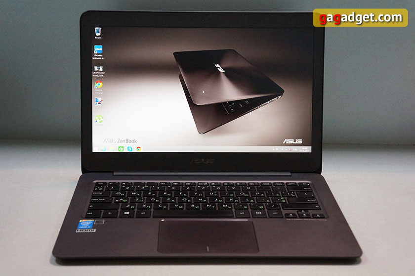 Обзор тонкого и бесшумного ультрабука ASUS ZenBook UX305FA-5
