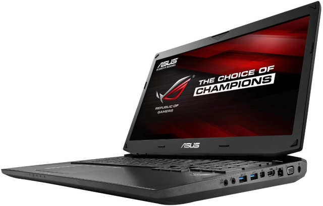 ASUS представила игровые ноутбуки G750JZ, G750JM и G750JS с графикой GeForce GTX 800M-2