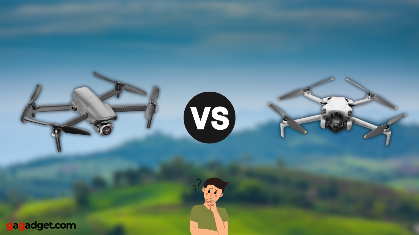 EVO Lite+ contre Mini 4 Pro