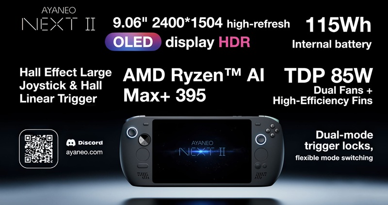 Ayaneo Next 2 specifications