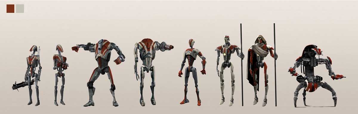 Les journalistes d'IGN révèlent les droïdes que le protagoniste devra affronter dans Star Wars Jedi : Survivor.-2