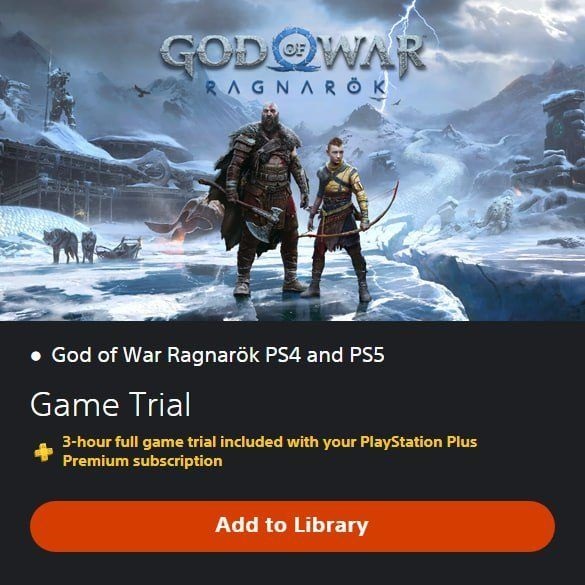 Eine kostenlose Testversion von God of War Ragnarök ist jetzt für PlayStation Plus Premium- und Deluxe-Abonnenten verfügbar-2