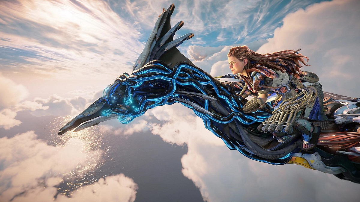 Not just flying, but swimming: the developers of the Burning Shores add-on for Horizon Forbidden West have unveiled a new vehicle - the Waterwing
