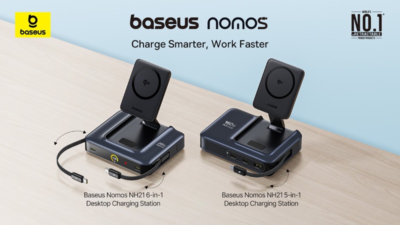 Baseus Nomos NH21 настільна зарядна станція