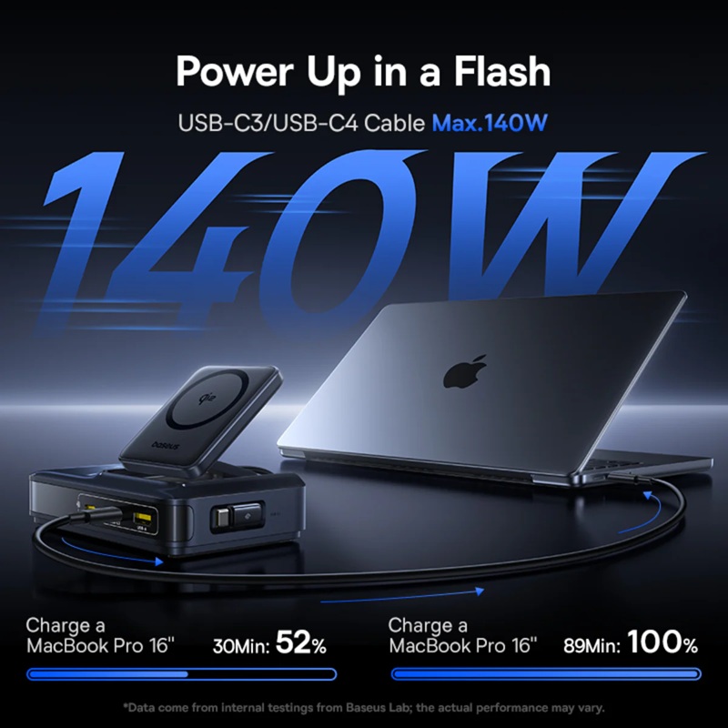 Зображення Baseus Nomos NH21 5-in-1 зарядна станція