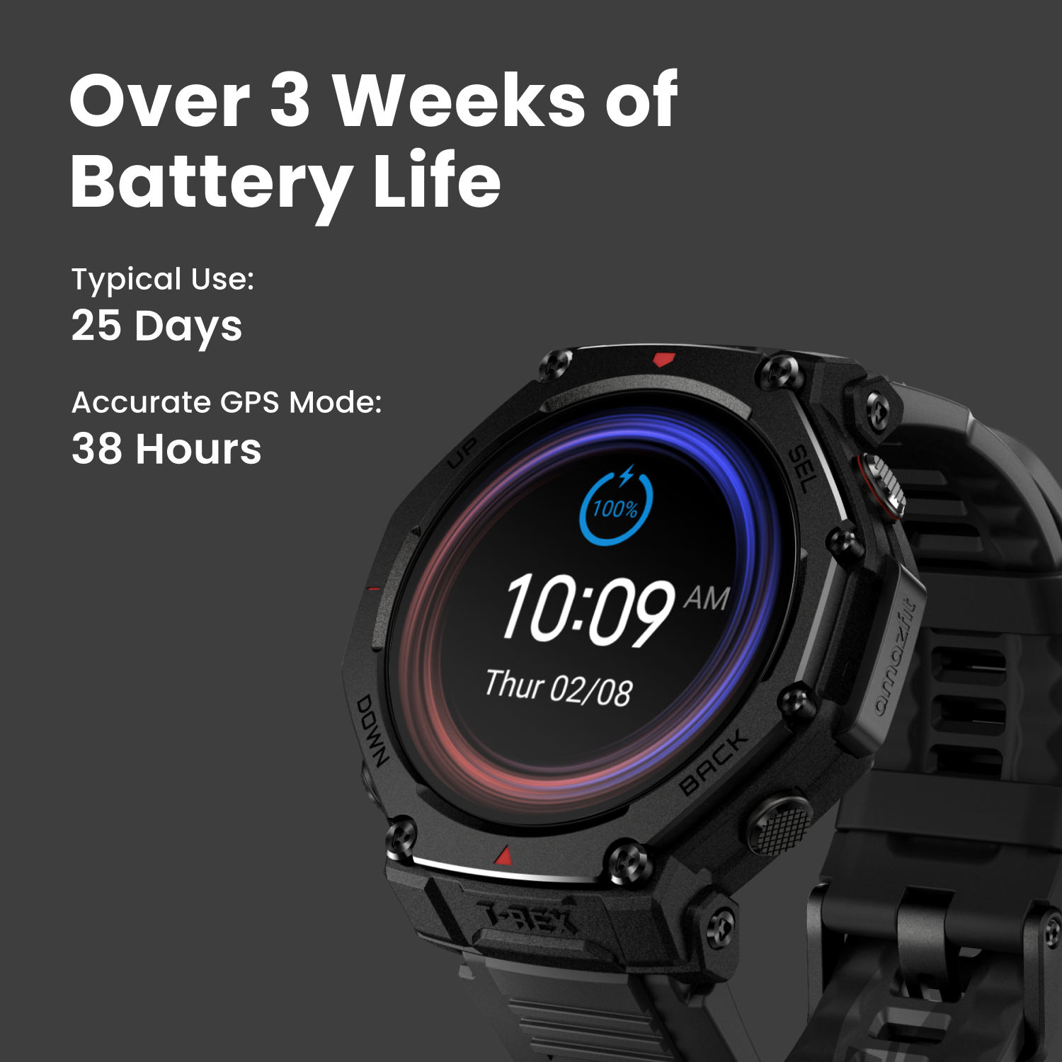 Аккумулятор часов Amazfit T-Rex 3 Pro Amazfit T-Rex 3 Pro