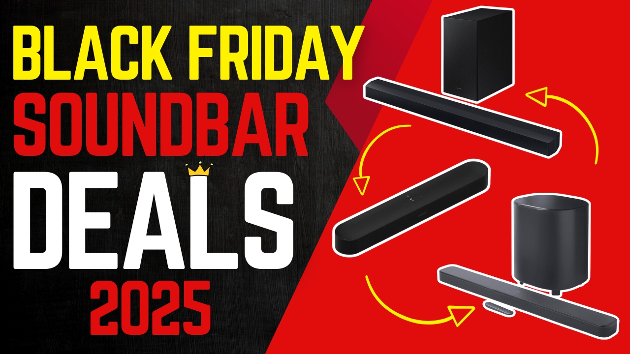 black friday soundbar deals 2025