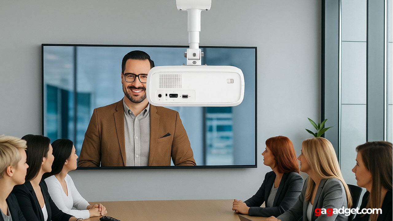 ceiling mounted projector