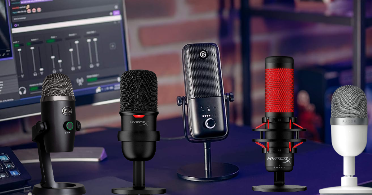 Razer Seiren Mini - Microphone à condensateur USB pour Le Streaming  (Compact avec directivité supercardioïde, Support inclinable