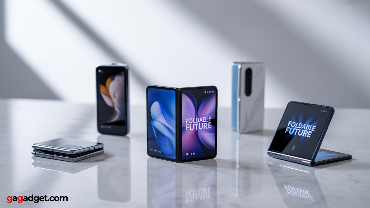 téléphones pliables à clapet