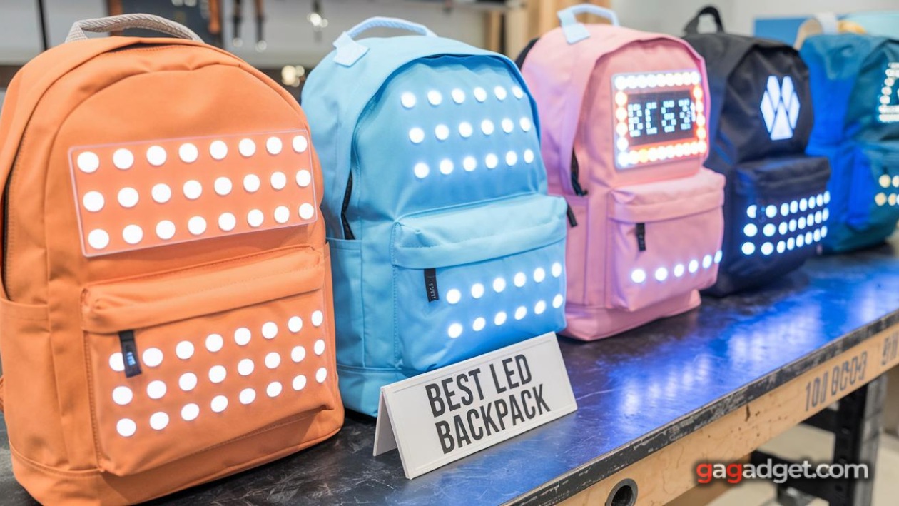 Light Up Backpack 2024