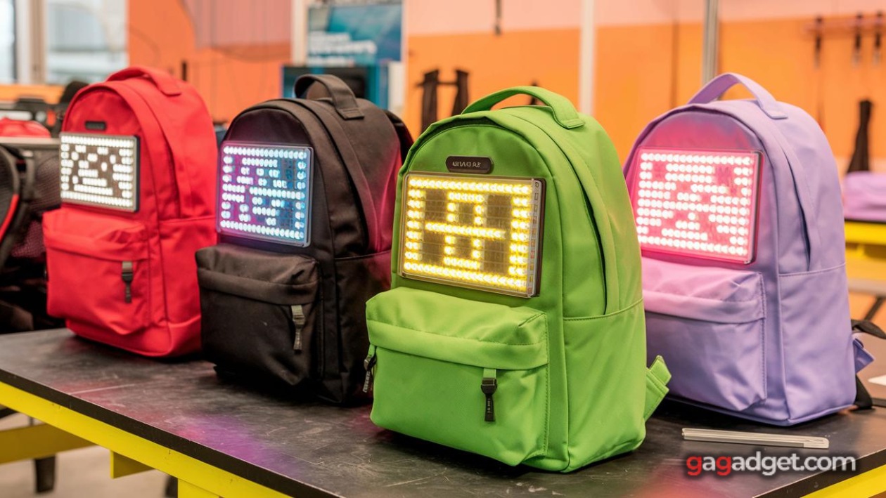 Light up backpack best sale