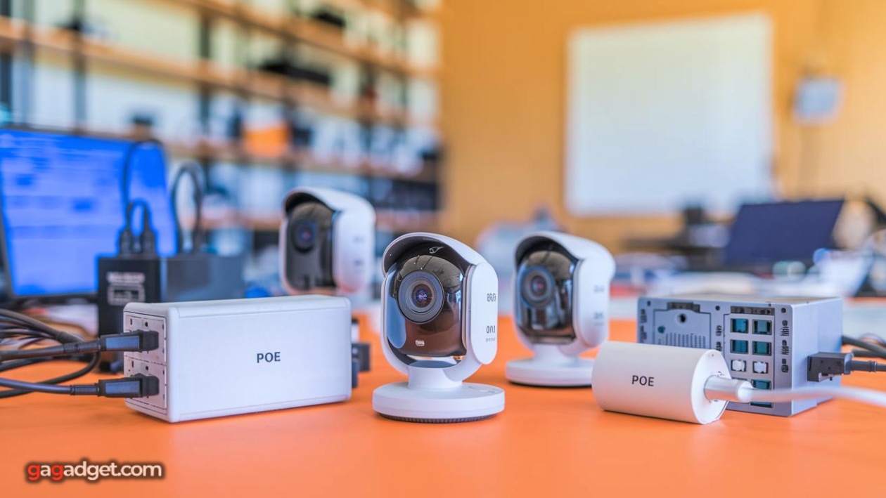 wired poe security camera system