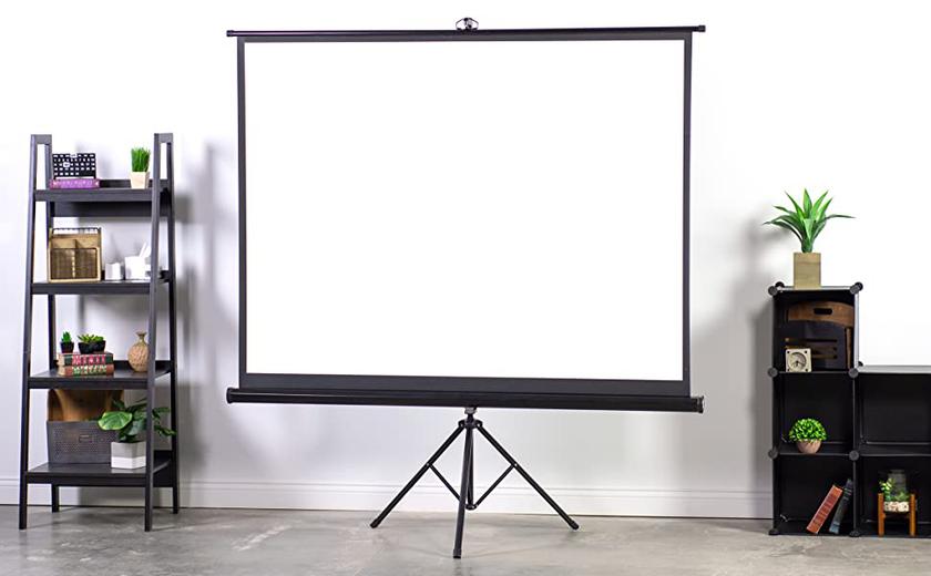 best portable projector screen review 2024