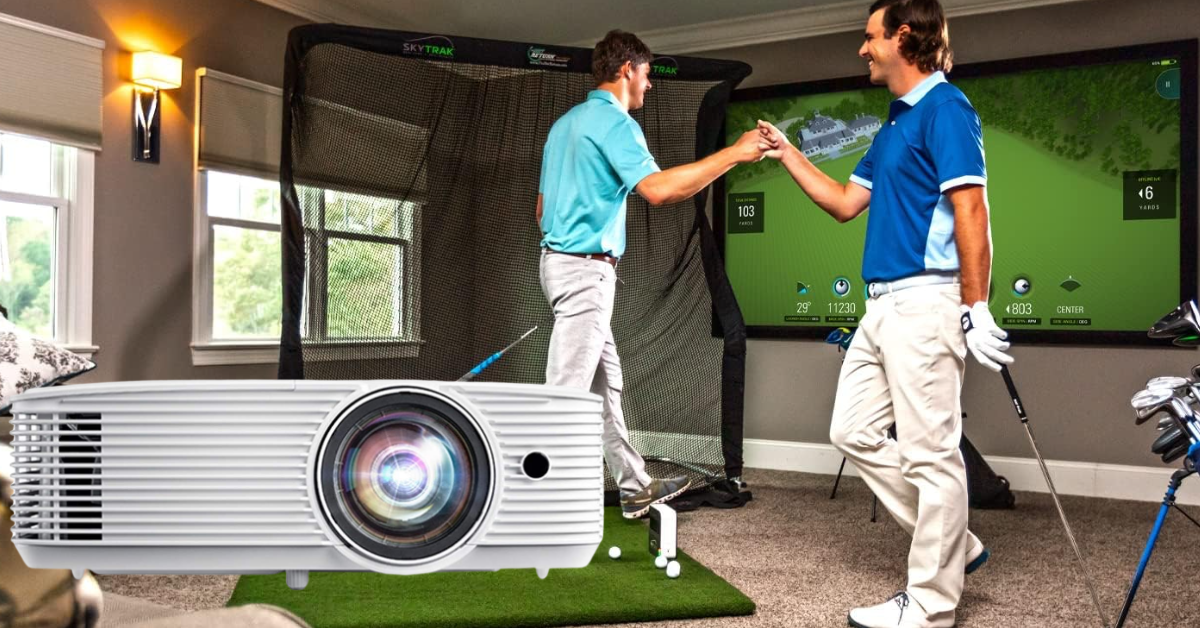 meilleur projecteur pour le simulateur de golf skytrak