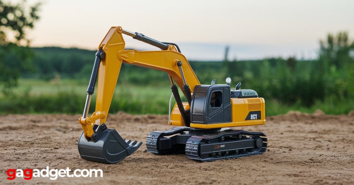 rc excavator