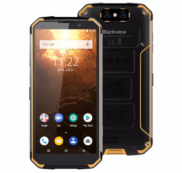 best rugged waterproof phones blackview bv9500 plus
