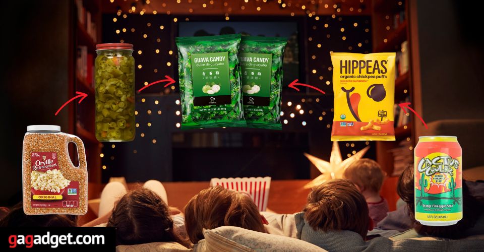 best snacks from amazon for movie night